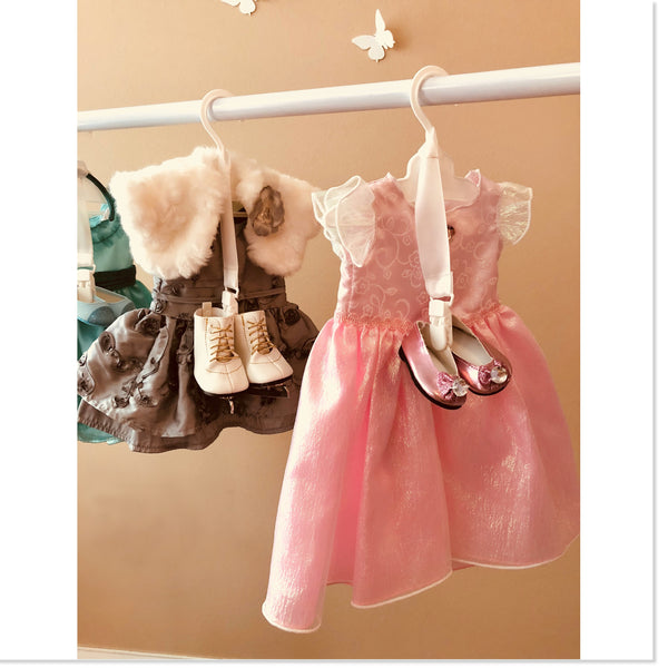 American girl doll clothes hangers sales
