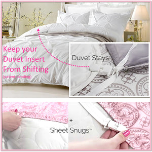 Duvet Stays and Sheet Snugs- The Complete "Sleep Tight" Bedding System - Boottique