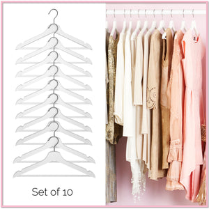 Glamour Premium Wood Hangers™ (Set of 10) - Boottique