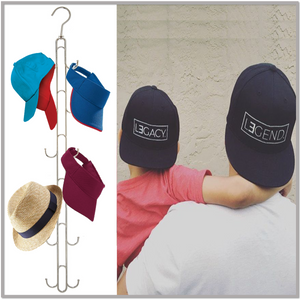 Cap Stax™ -  The Ultimate Vertical Organizer for Hats, Ball Caps, Visors and Accessories - Boottique