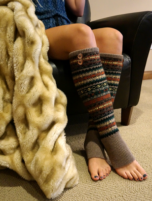 Boot Cozies™ Alpine/Nordic Leg Warmers/Thigh-Highs - Boottique