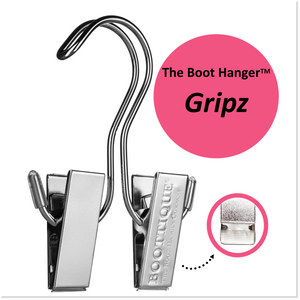 The Boot Rack™ (White Rack + 6 Boot Hangers) - Boottique
