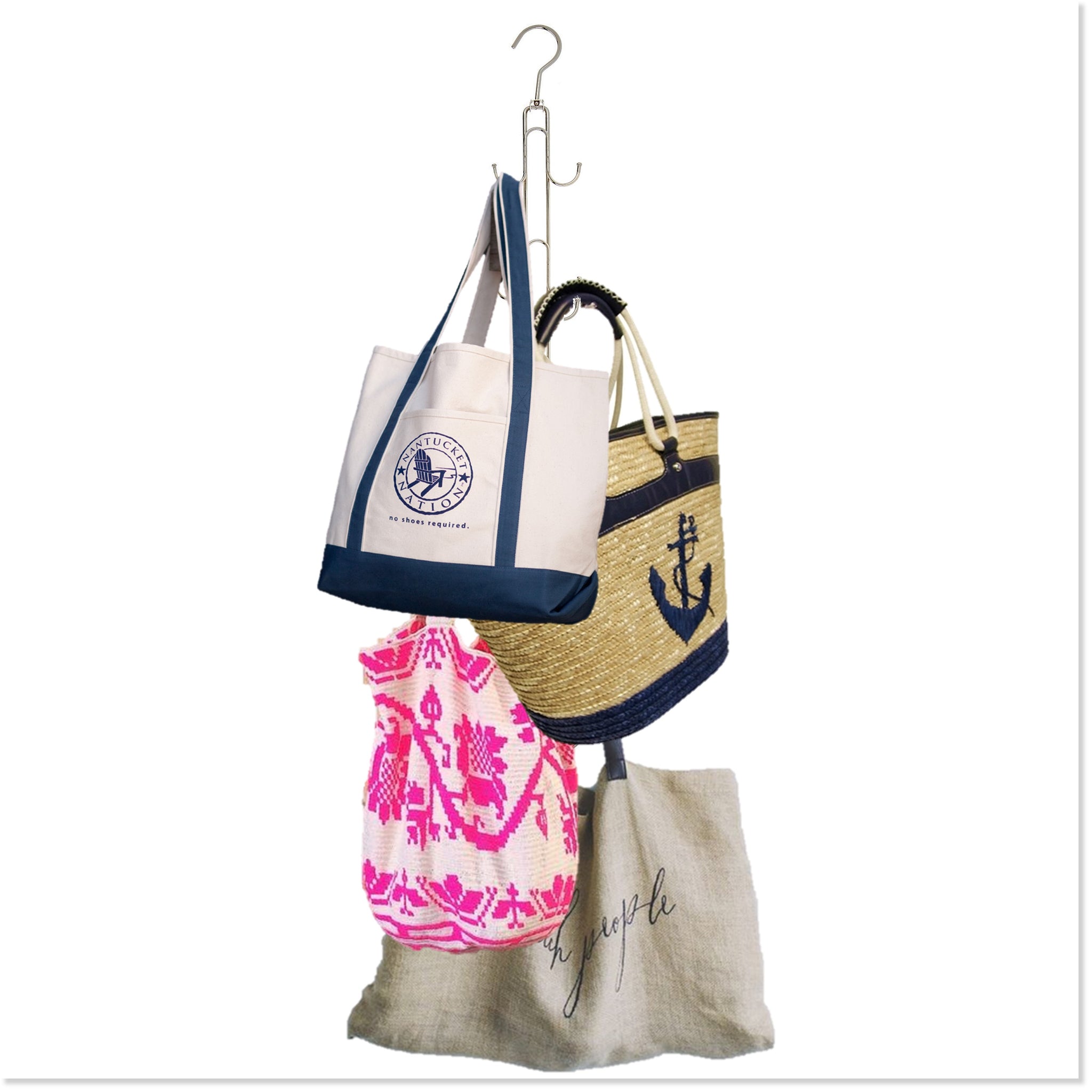 Purse Hanger Arched Hook PP Bag Hanger Handbag Tote Bag Rack
