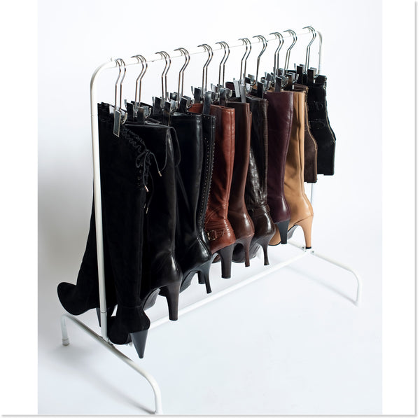 The Boot Rack™ (Rack + 6 Boot Hangers) - Boottique